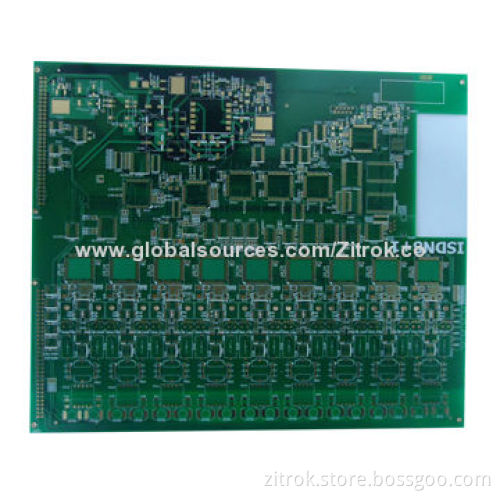 4-layer PCB with HASL, Gold Finger Suface Treatment